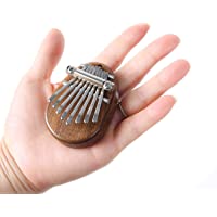 Mini Kalimba de 8 teclas de alta calidad exquisito dedo pulgar piano marimba musical buen accesorio colgante regalo